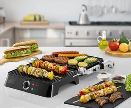 BLACK + DECKER | Contact Grill Fixed Plate 1400W | CG1400-B5