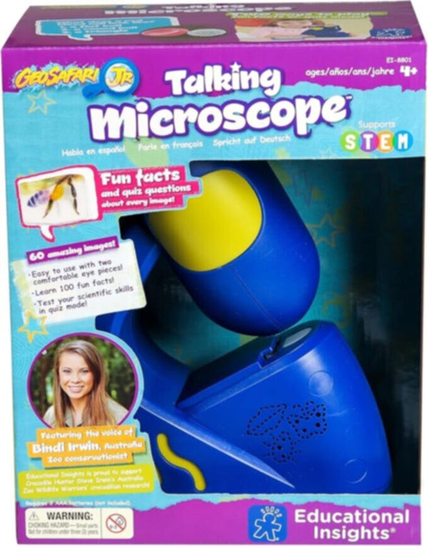 LEARNING RESOURCES UK| Geosafari Talking Microscope | EI-8801