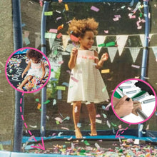 PLUM | 7ft Junior Jumper Trampoline with Enclosure Net Blue | 102402C82