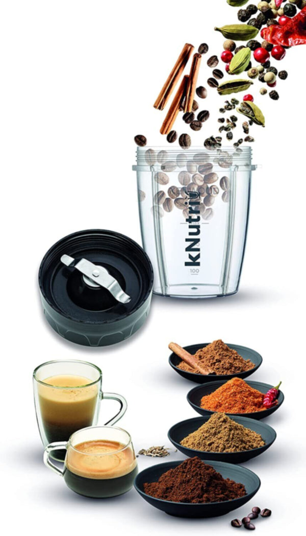 KENWOOD | Smoothie2Go Ice Crushing Blender with 2 Jar 600W Silver | BSP70.180SI