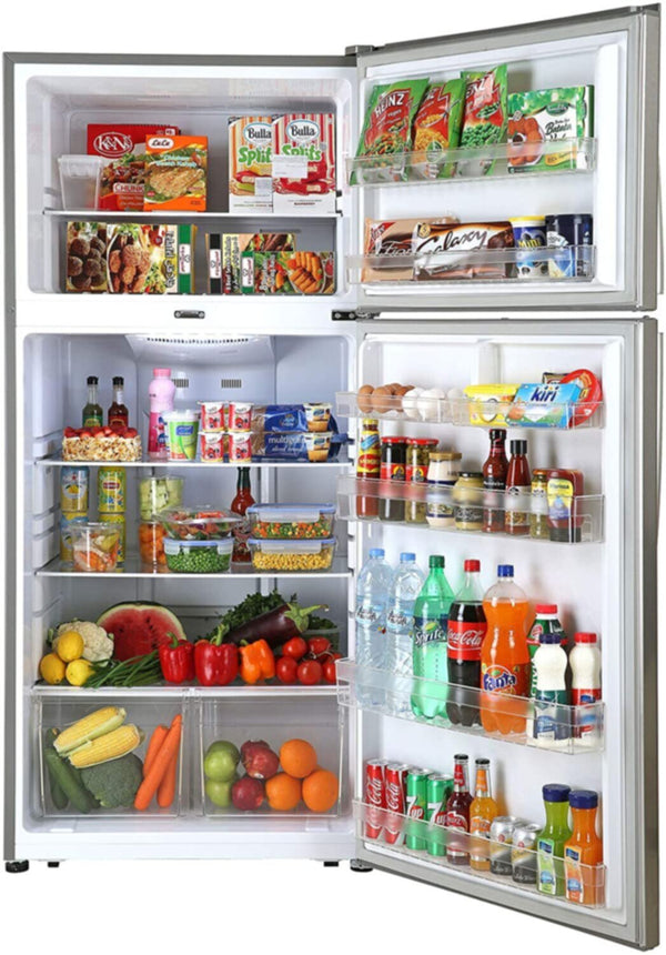 HOOVER | Top Mount Refrigerator 730Ltr Silver | HTR730L-S