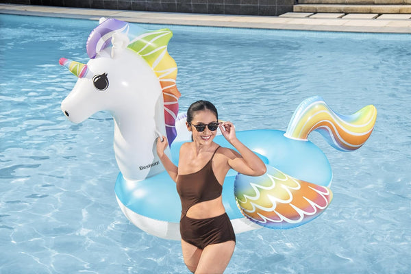 BESTWAY | Supersized Unicorn Ride On 7.4x64.5-2.24mx1.64m | BES115TOY01878