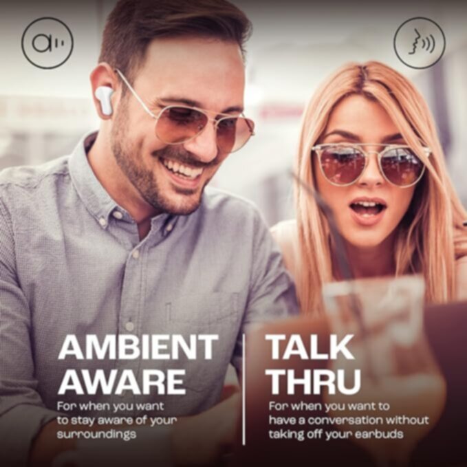JBL|  Wavebeam White True Wireless Earbuds | 301001000000571
