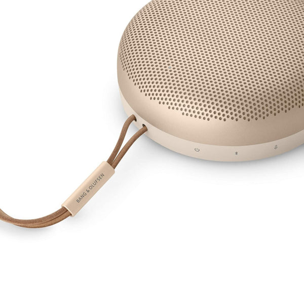 B&O | BEOSOUND A1 2ND GEN Waterproof Bluetooth Speaker with Voice Assist & Alexa Integration Gold Tone | TE0158893