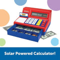 LEARNING RESOURCES UK| Pretend & Play Calculator Cash Register (Uk Currency) | LSP2629-UK