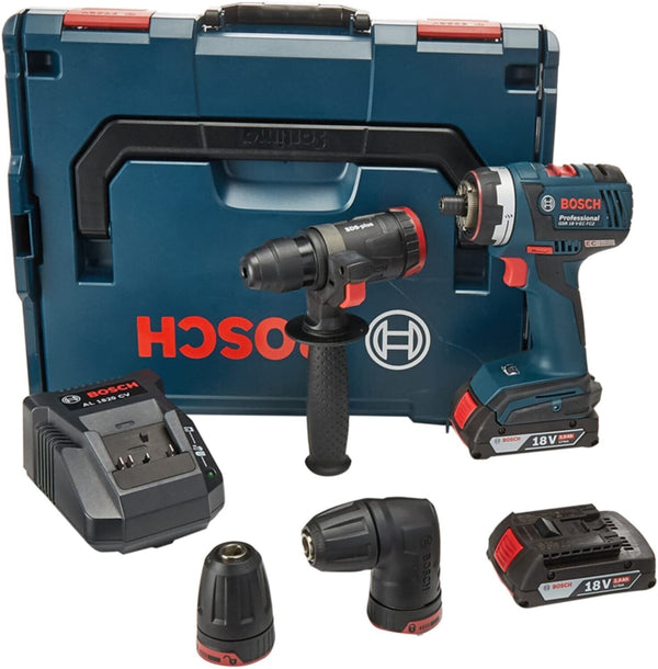 BOSCH | Professional Drill/Driver FC2+Attachments | GSR 18 V-EC