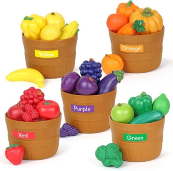 LEARNING RESOURCES UK| Farmer'S Market Food Sorting Set | LER3060
