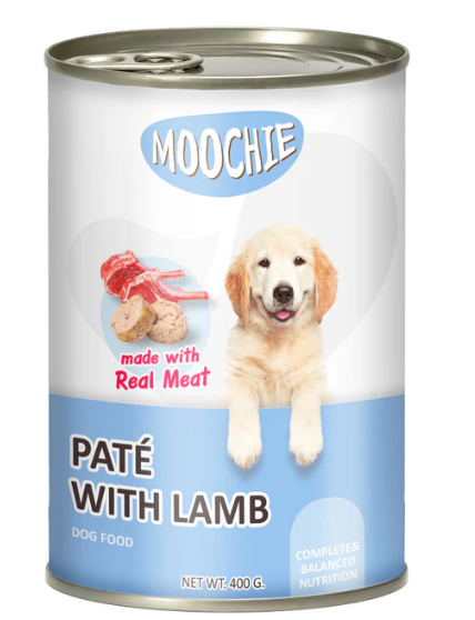 Dog Food Moochie Pate With Lamb 400G | 82170