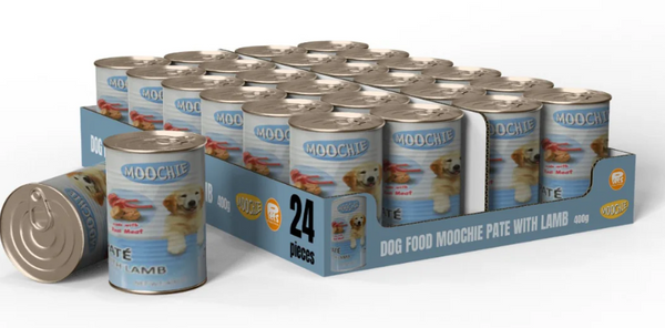 Dog Food Moochie Pate With Lamb 24X400G | 82171