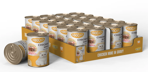 MOOCHIE | Chicken Mince In Gravy 24X400G | 82187