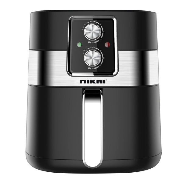 NIKAI | 4Ltrs Air Fryer 1300W Manual, Overheat Protection, Integrated Timer | NAF788A