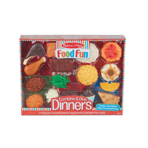 MELISSA & DOUG | Combine and Dine Dinners - 17-piece set 2+ years | 46008267