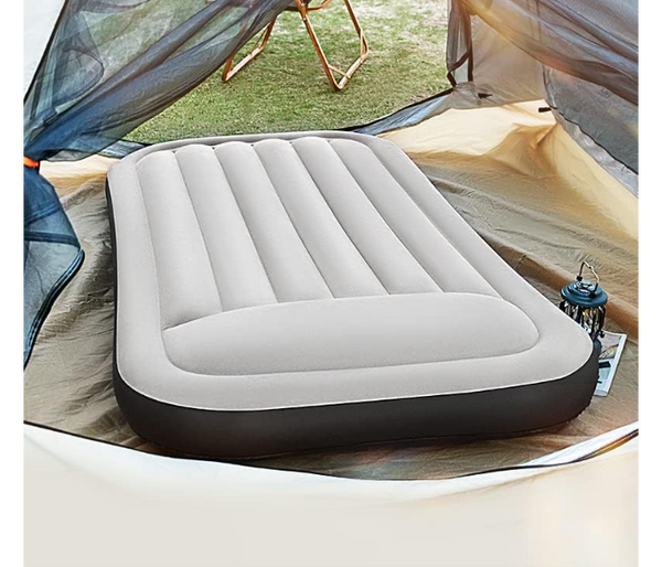 Portable Twin Camping Inflatable Air Mattress with Pump, Twin Air Bed for Camping Blow Up Mattress, Sleeping Pads Inflatable Camping Pad for SUV Truck Tent | JPN5742