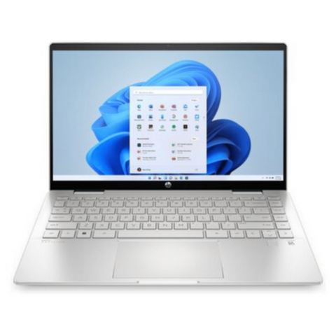 HP | Pavilion Laptop x360 14-ek1009ne Core i7-1355U 16GB DDR4 512 GB SSD Intel Iris Xáµ‰Â Graphics Natural SilverÂ 14'' FHD Touch | 834W3EA