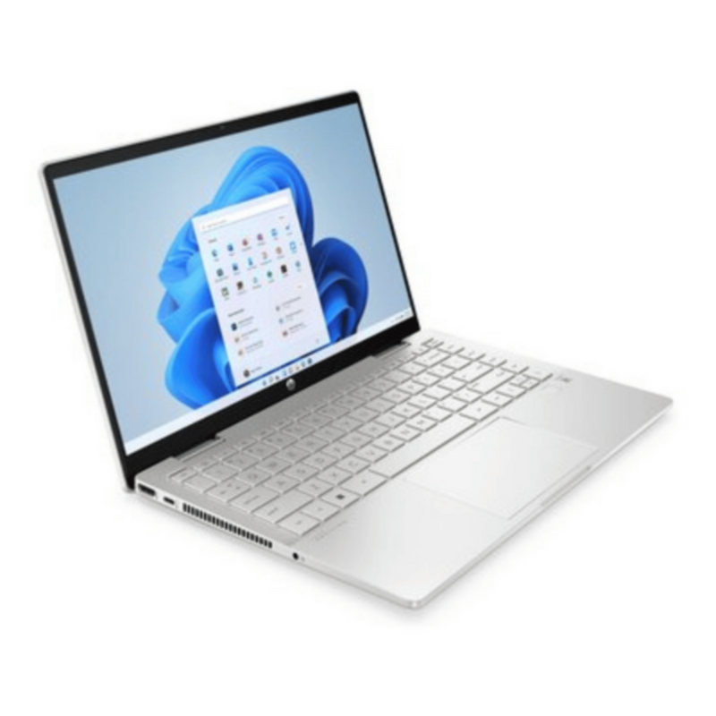 HP | Pavilion Laptop x360 14-ek1009ne Core i7-1355U 16GB DDR4 512 GB SSD Intel Iris Xáµ‰Â Graphics Natural SilverÂ 14'' FHD Touch | 834W3EA