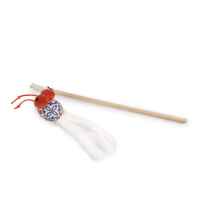 فينتاج - دعابة بوم بوم من فرو الأرنب الحقيقي