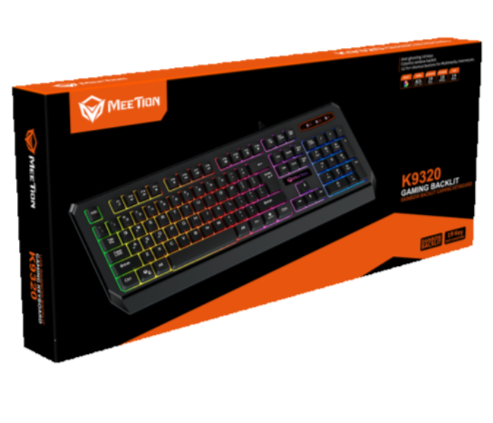 Meetion Waterproof Backlit Gaming Keyboard K9320 | JPO6358