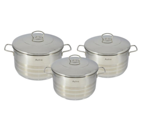 ASTRA | 6PCS Cookware Set (22+24+26cm) | C-HM110