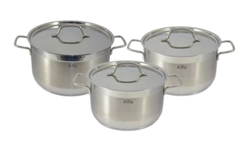 ALFA | 6PCS Cookware Set (26+28+32cm) | C-HM220