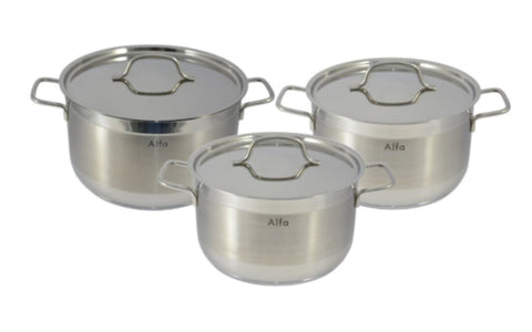 ALFA | 6PCS Cookware Set (26+28+32cm) | C-HM220