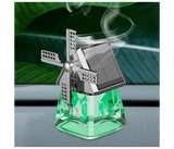 Windmill Solar Rotating Aroma Car Air Freshener Diffuser, Eco-Friendly Fragrance Solution for Your Vehicle | JPN0943