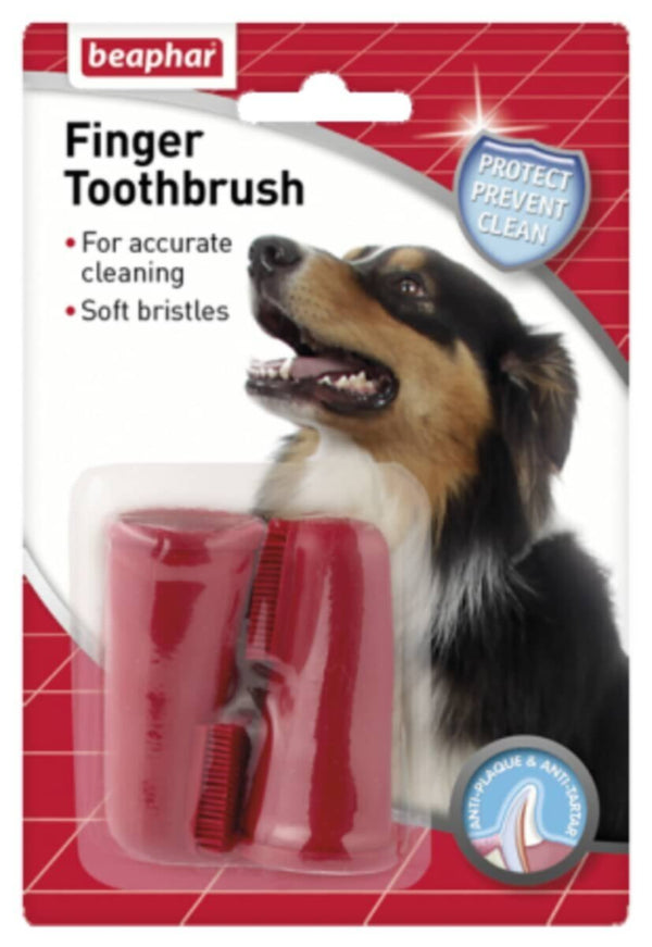BEAPHAR | Finger Toothbrush - 2 pcs