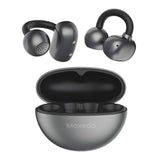 MOXEDO | True Open Ear Earbuds S8 Bluetooth 5.4 Earphones With USB C Case Ear Hook Headphone Active Noise Cancellation 24H Battery Lightweight Design For Running, Wireless Earbuds Gray | MX-TWS017