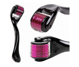 Derma Roller 1.0mm Micro Needle For Skin Care Titanium Black With Protection Case | JPK8454
