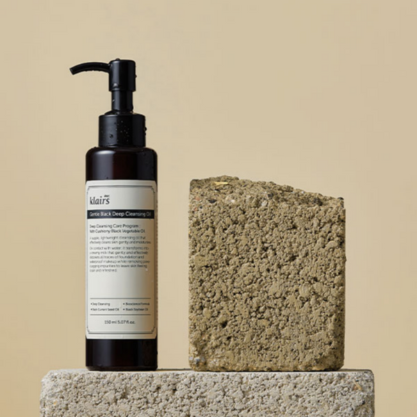 DEAR KLAIRS | Gentle Black Deep Cleansing Oil 150ml | 8809115025937