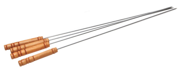 Skewers By 4 42cm Stainless Steel with WD Handle | DR-450102-21