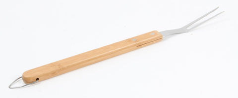 Fork 44Cm In Stainless Steel With Wooden Handle | DR-450248-21