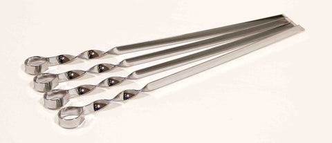 Skewers By 4Pcs In Chromed Steel Frame 1CmX0,15Cm,L 45 | DR-400114-21
