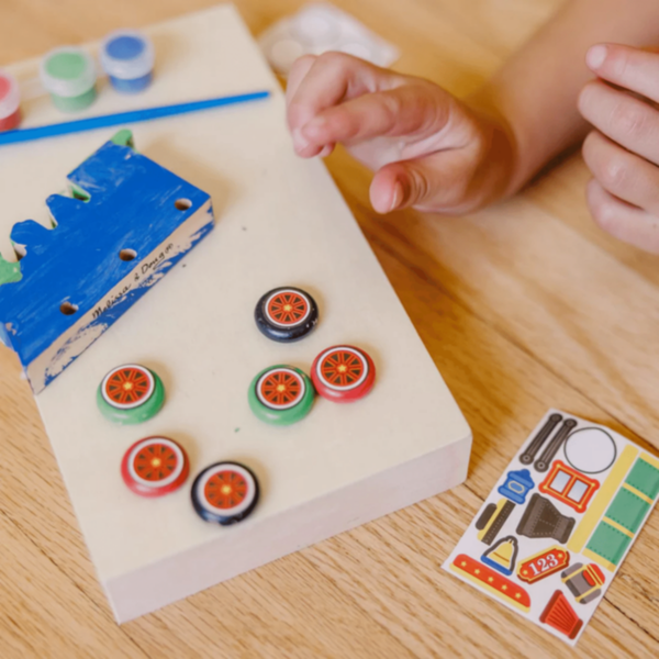MELISSA & DOUG | Created by Me! Train Wooden Craft Kit | 46008846