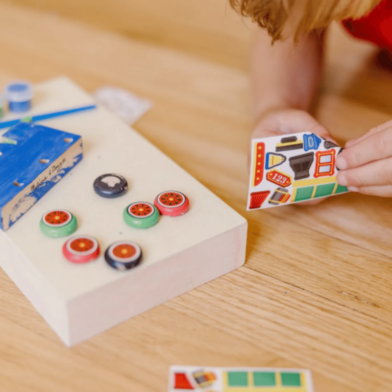 MELISSA & DOUG | Created by Me! Train Wooden Craft Kit | 46008846