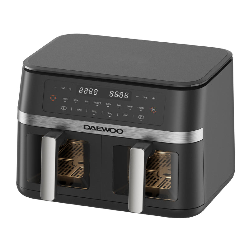 DAEWOO | Dual Digital Air Fryer 11Ltrs | DAF 1126