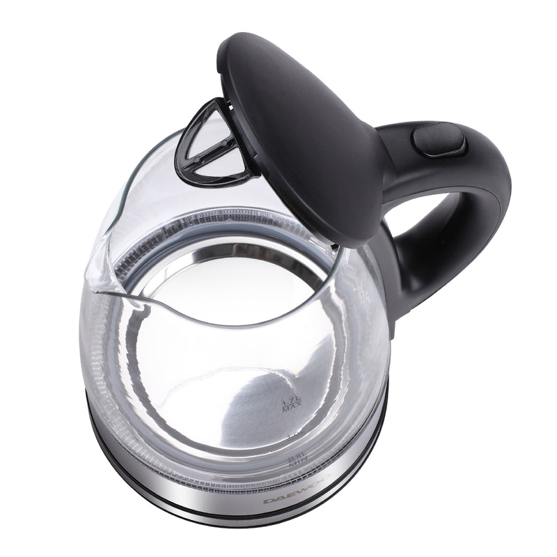 DAEWOO | Glassk Kettle W Blue Light 1.7Ltrs | DEK 1218
