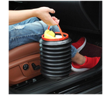 Generic Foldable Car Trash Bin Can Organizer Holder - Black | JPL7059