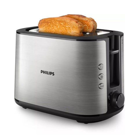 PHILIPS | Viva Collection Toaster 950W Metal-Black | HD2650/91