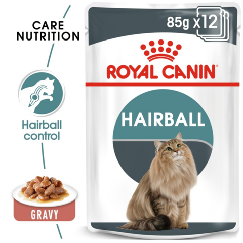 ROYAL CANIN | Hairball Gravy (WET FOOD - Pouches) 12 x 85g