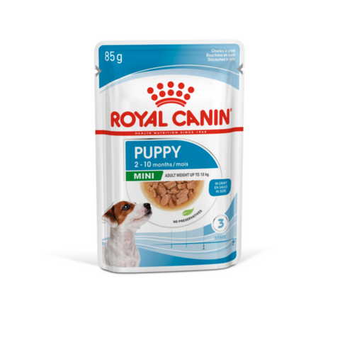 ROYAL CANIN | ROYAL CANIN | Mini Puppy (WET FOOD - Pouches) 12 x 85g