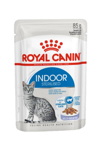 ROYAL CANIN | Indoor Jelly (WET FOOD - Pouches)  85g