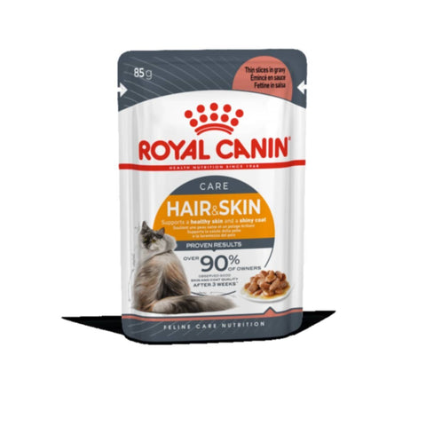 ROYAL CANIN | Hair & Skin Gravy (INTENSE BEAUTY) (WET FOOD - Pouches) 85g