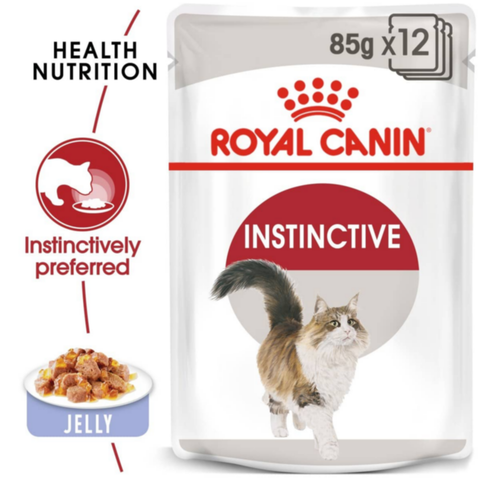 ROYAL CANIN | Instinctive Adult Cats Jelly (WET FOOD - Pouches) 85g