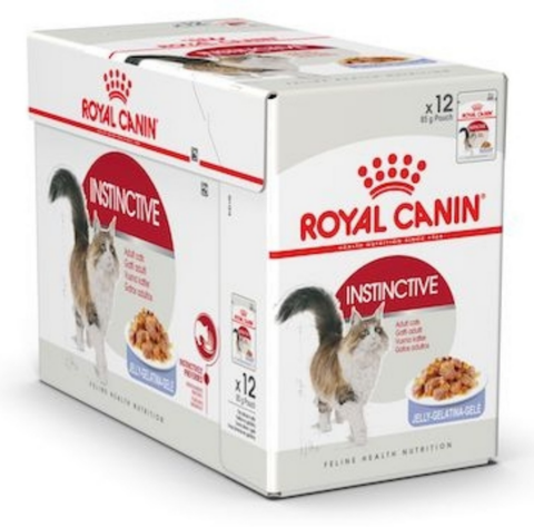 ROYAL CANIN | Instinctive Adult Cats Jelly (WET FOOD - Pouches) 12 x 85g