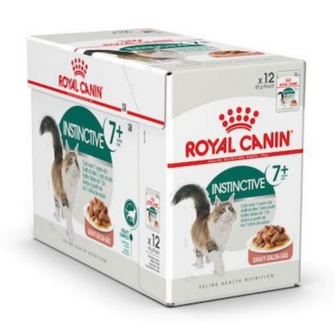 ROYAL CANIN | Instinctive +7 Gravy (WET FOOD - Pouches) 12 x 85g