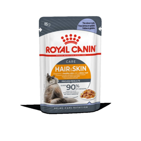 ROYAL CANIN | Hair & Skin Jelly (INTENSE BEAUTY) (WET FOOD - Pouches) 85g