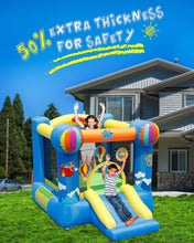 HAPPY HOP | Hot Air Balloon Slide And Hoop Bouncer | HAP115TOY00045