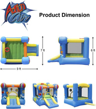 HAPPY HOP | Hot Air Balloon Slide And Hoop Bouncer | HAP115TOY00045