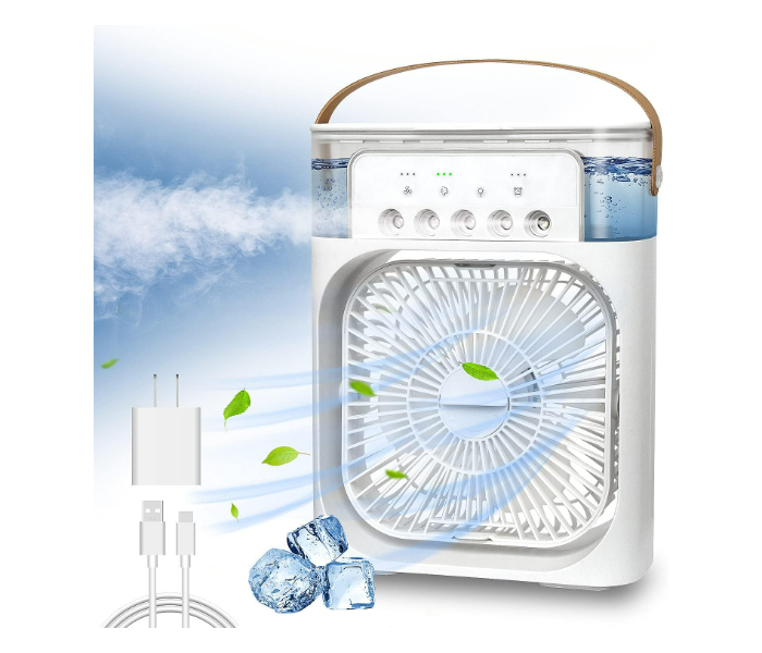 Portable Super Strong Air Conditioner Usb Fan Mini Humidifier Cooler Fan 3 Gear | JPN7443