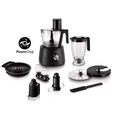 PHILIPS | 7000 Series Food Processor Ink Black 1300W | HR7776/91